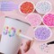12,600pcs 4mm Resin Jelly Rhinestones – Mixed Colors with Tweezers & 3×10ml B7000 Glue for Crafts & DIY